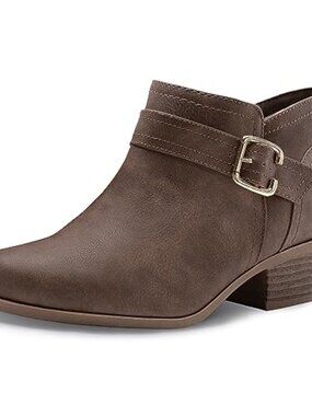 🆕 Women's Ankle Boots, Chunky Heel Short Boots for Women, Classic Pointed Toe